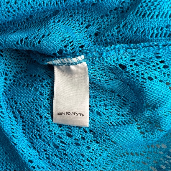 Avenue Lace Poncho Style Swimsuit Top Cover Up -18/20 - Picture 7 of 7